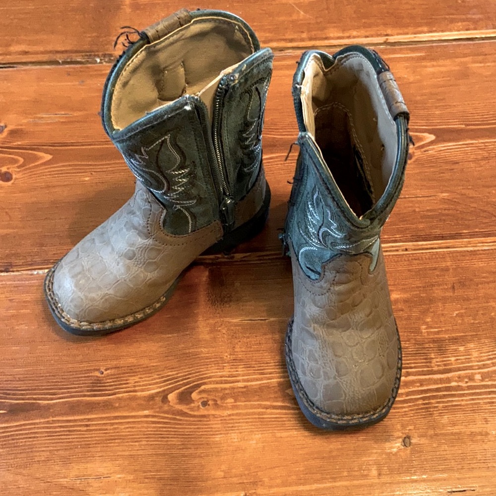 Toddler roper cowboy boots